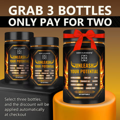 New Elements Test Booster Fadogia Agrestis 10:1 for energy.