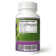 New Green Nutrition Liver Kidney Aid capsules close-up showing softgels