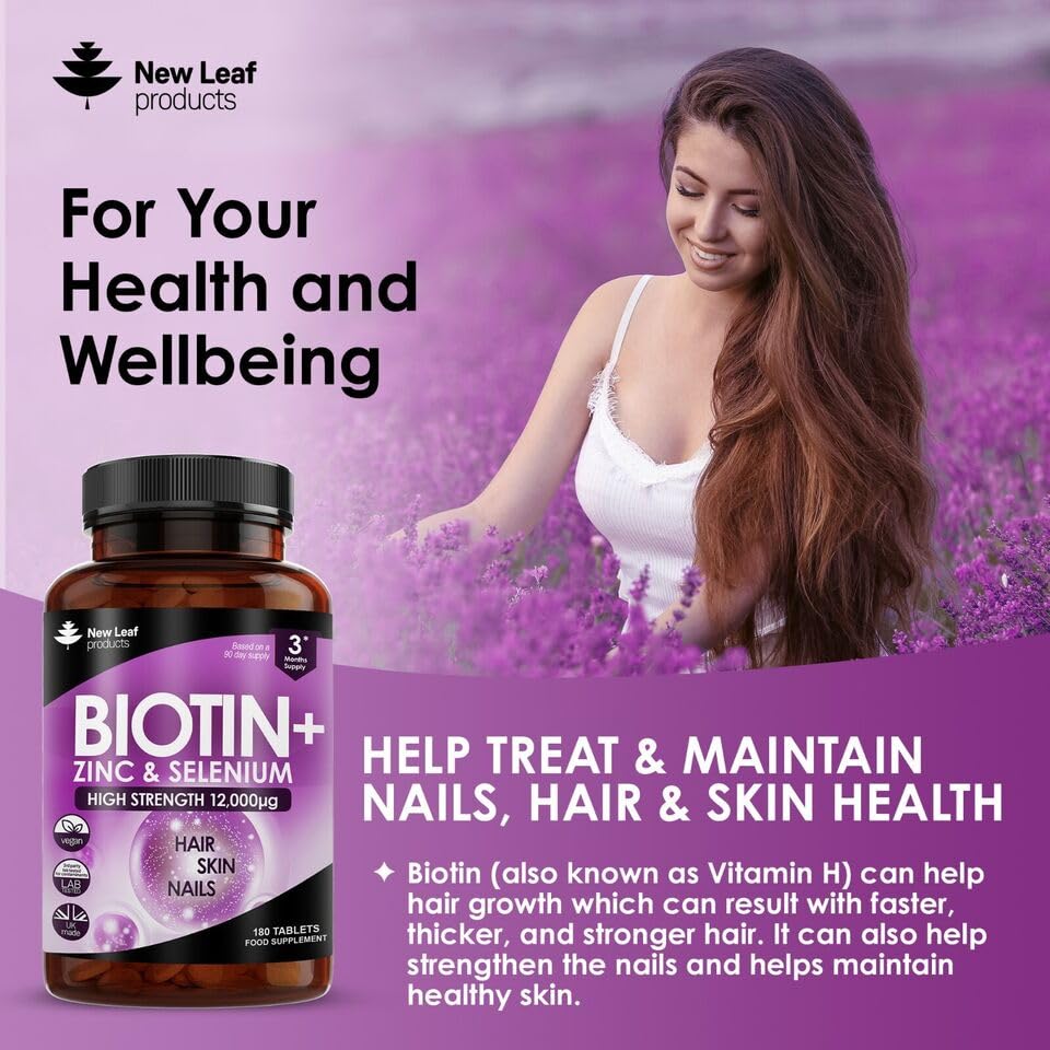 New Leaf Biotin coconut oil-infused formula enhances absorption