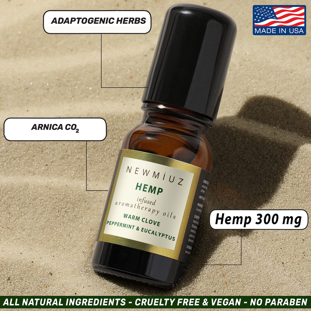 New Miuz arnica co2 roll-on delivers a herbal-fresh scent for muscle comfort