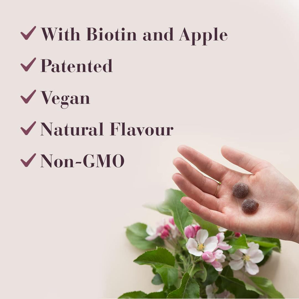 NEW NORDIC Hair Volume Gummies Scandinavian-made purity label.