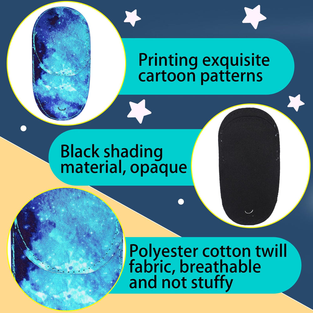 Newcotte glasses-protection patch shields lenses during daily activities.