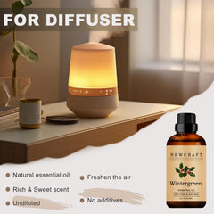 NewCraft Wintergreen candle: fragrance-infused project for home scenting.
