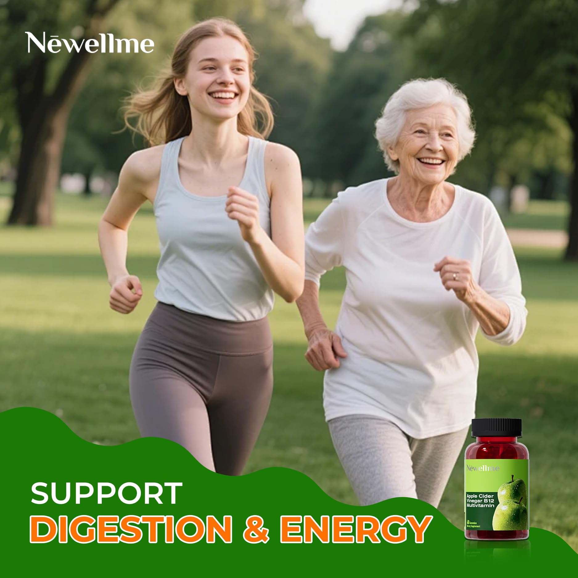On-the-go NEWELLME gummies for quick daily wellness