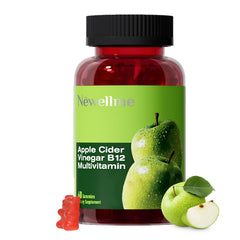 NEWELLME ACV Gummies bottle with The Mother and B12 for daily energy support.