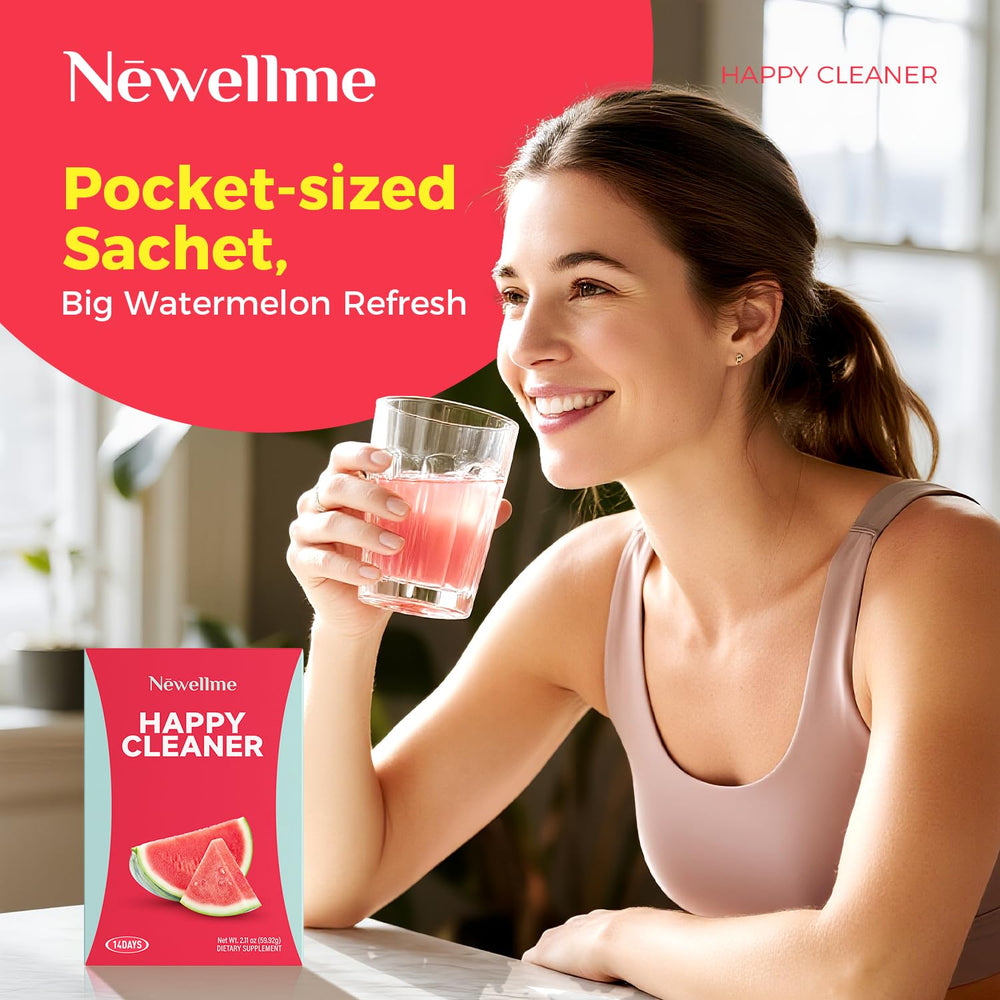 Close-up of greens blend with chlorella and spirulina in NEWELLME product