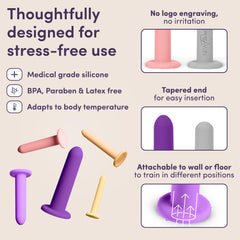 NewFlora silicone texture close-up shows silky-smooth surface for gentle use.