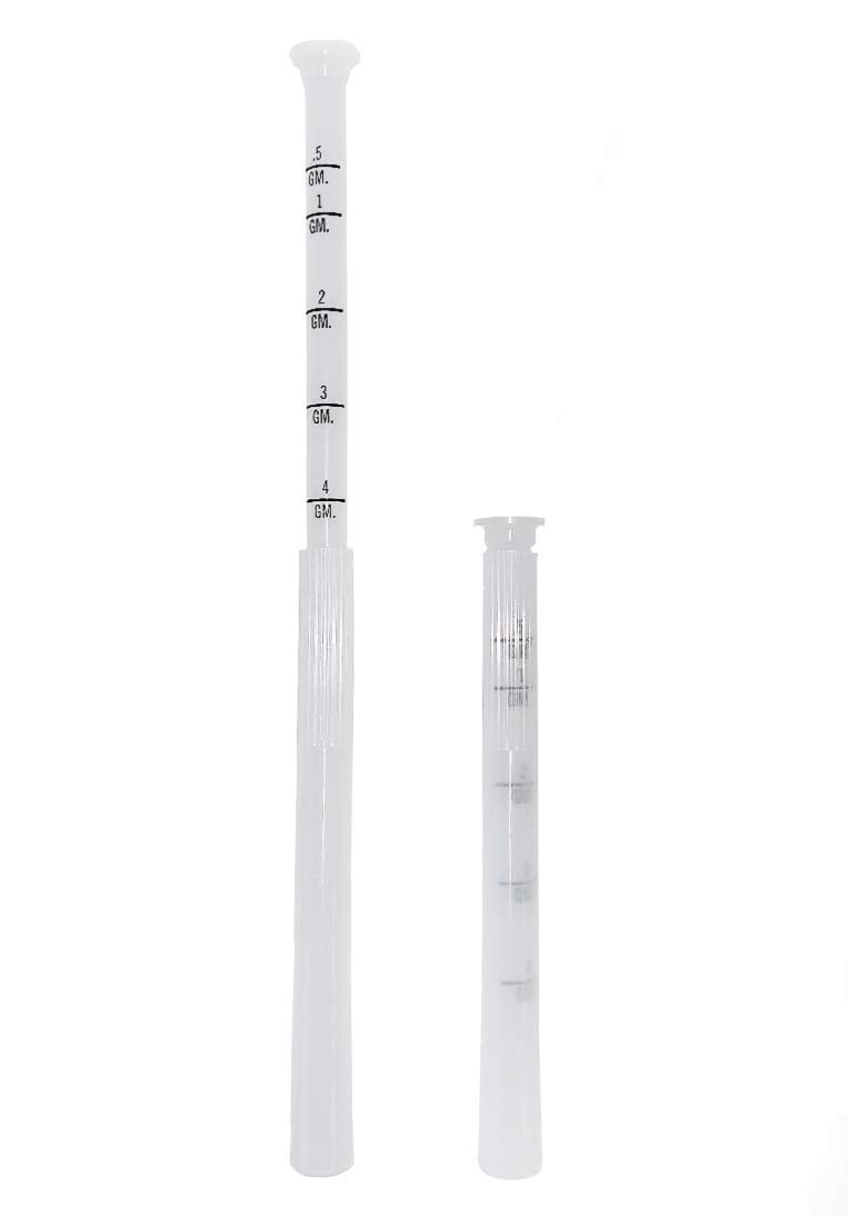 NewLife Naturals applicator shows printed measurement for quick dosage checks.