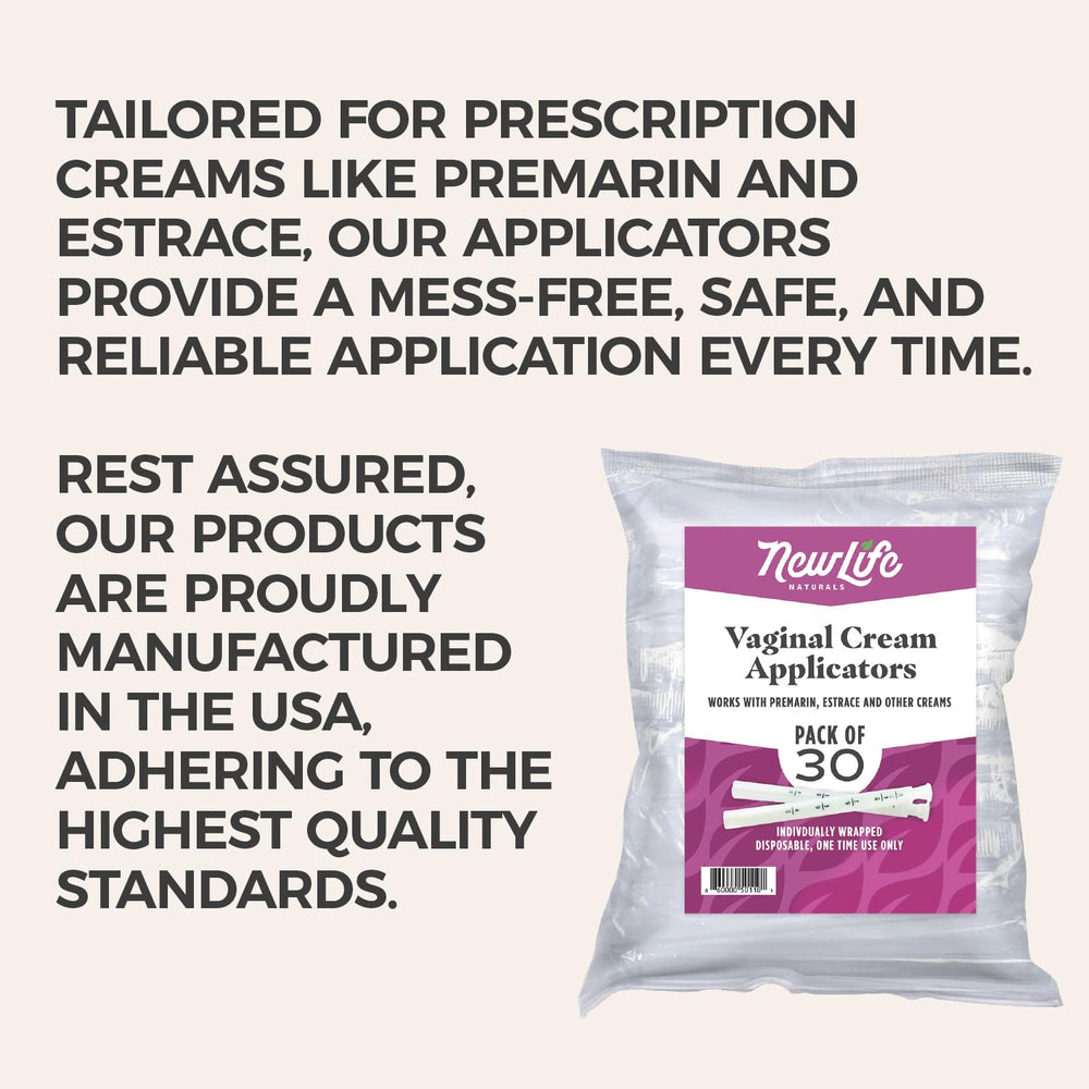 NewLife Naturals threaded-end applicator fits most tubes for clean transfer.