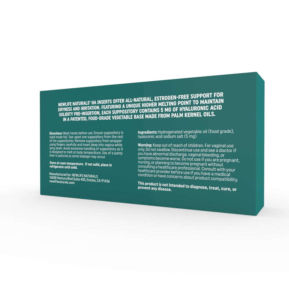 NewLife Naturals 12 inserts box highlighting month‑long hydration routine