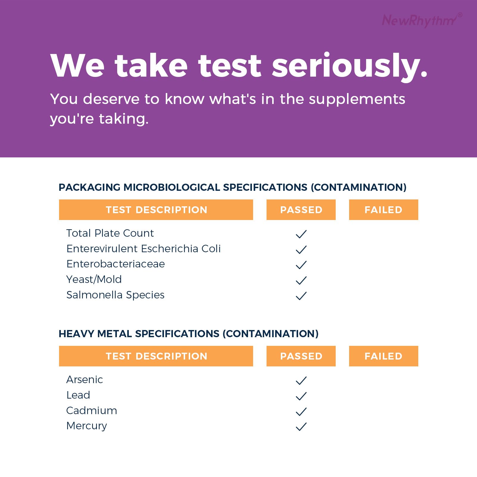 NewRhythm labeling highlights non-GMO and gluten-free features