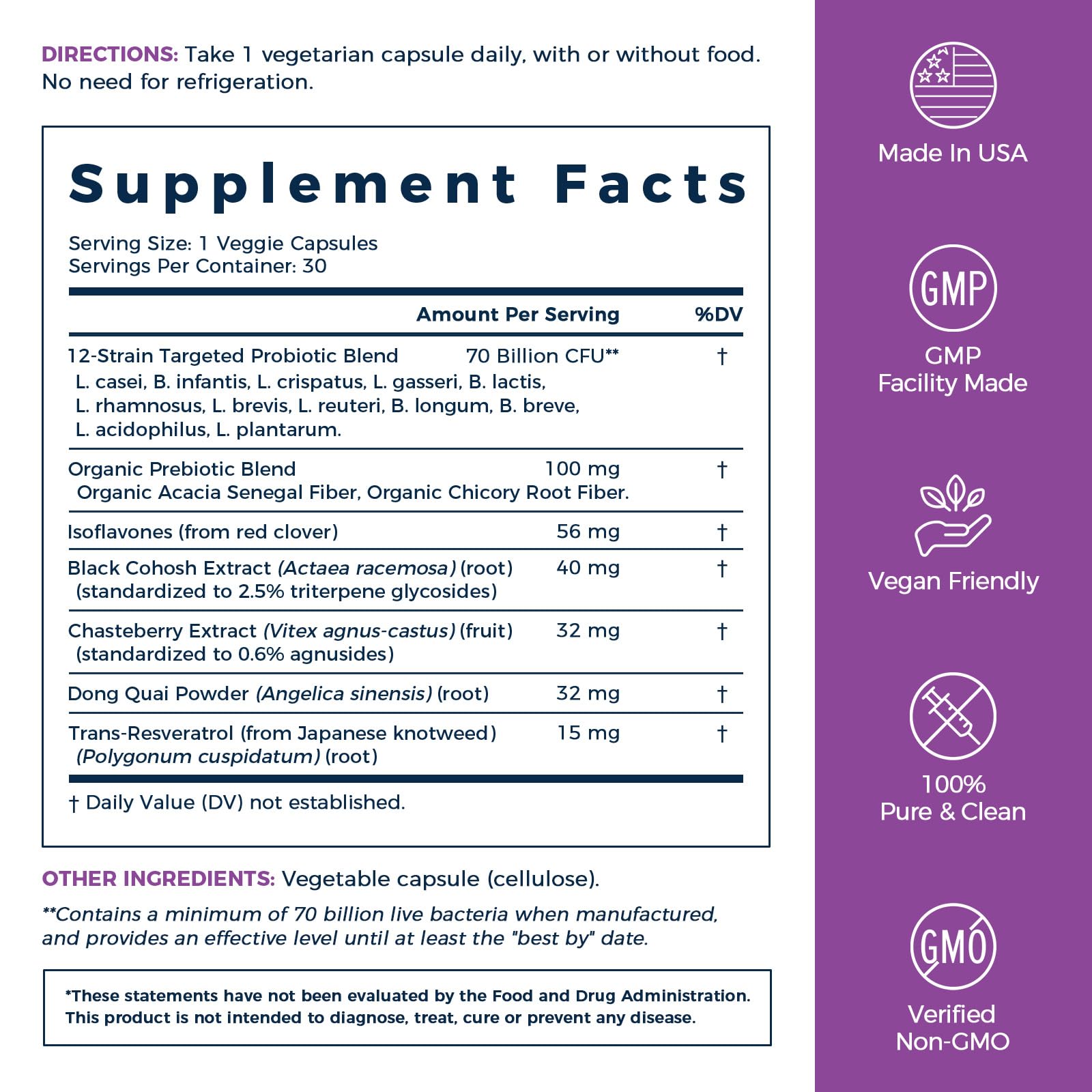 NewRhythm probiotic capsules with prebiotics for digestive comfort