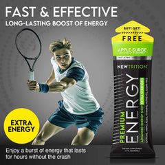 NewTrition Extra Strength Energy Shot Pineapple bottle delivers steady energy