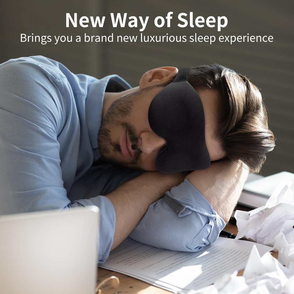 NEWVANGA máscara para viaje ideal para descanso rápido y cómodo