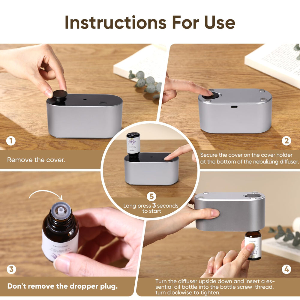Nexalithron compact diffuser suitable for home, office, and hotels setups