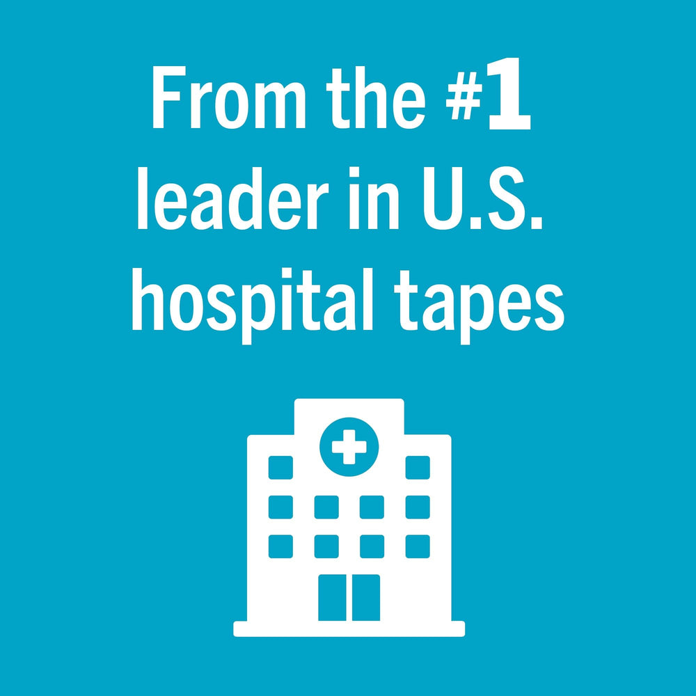 Nexcare Absolute Waterproof Tape torn by hand for quick length.