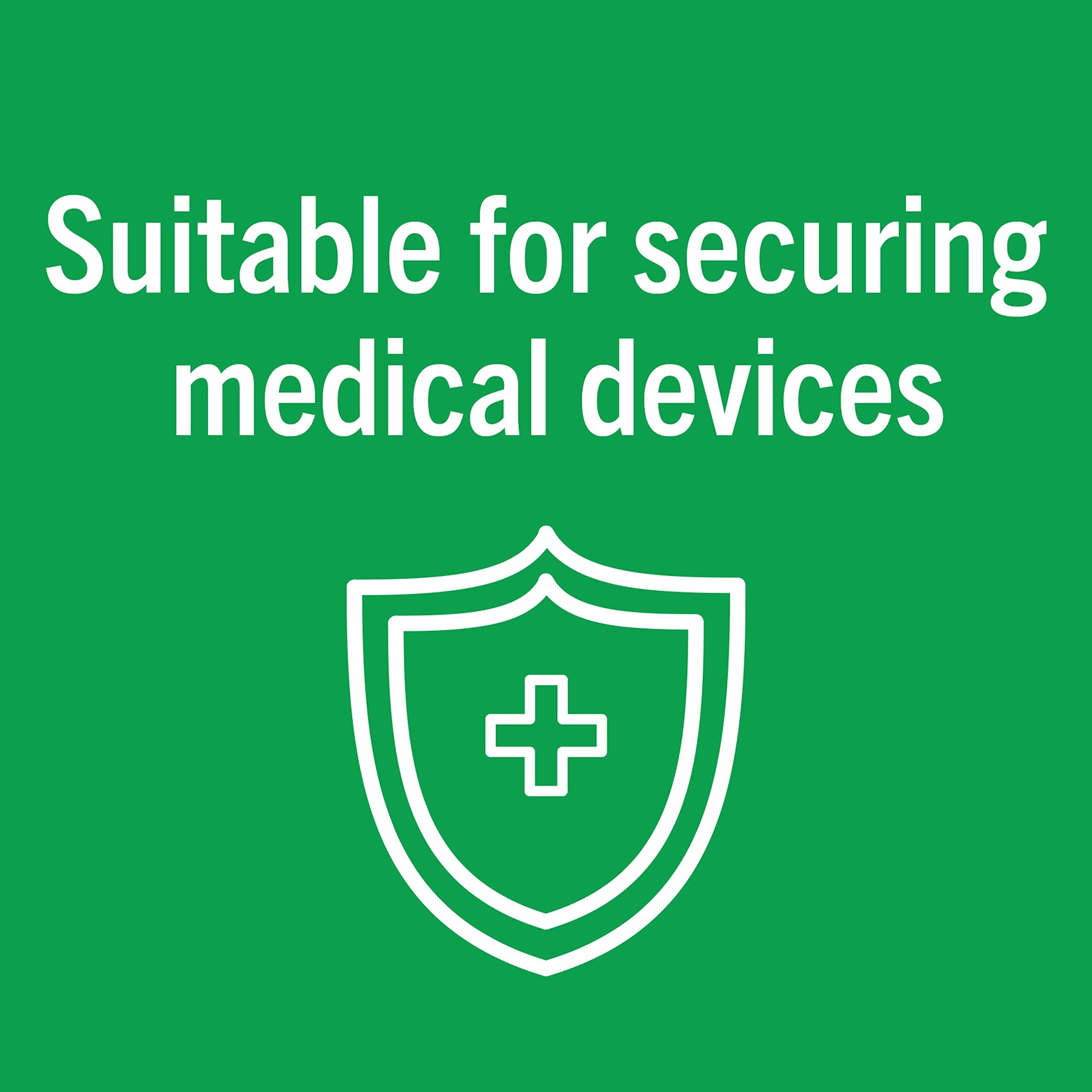 Nexcare cinta segura para fijar tubos y apósitos alrededor de la herida