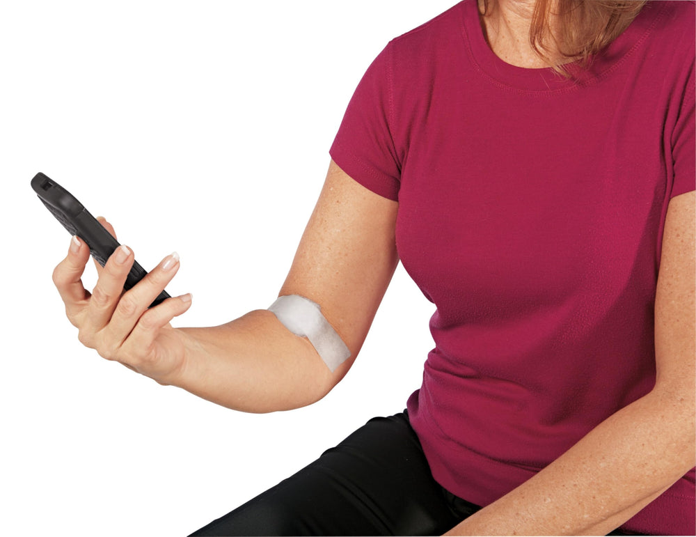 Nexcare dermatologist-tested tape minimizes irritation on sensitive skin
