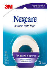 Nexcare Durapore tape roll demonstrates long-lasting adhesion for dressings.