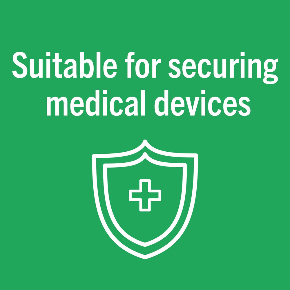 Nexcare Flexible Clear Tape features water-resistant adhesive for various skin conditions