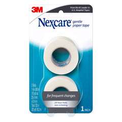 Nexcare Gentle Paper Tape conformable wrap around finger for secure fit
