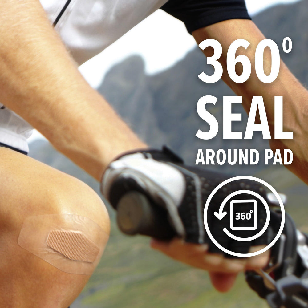 Nexcare Max Hold Bandages feature a non-stick pad for comfortable wear.