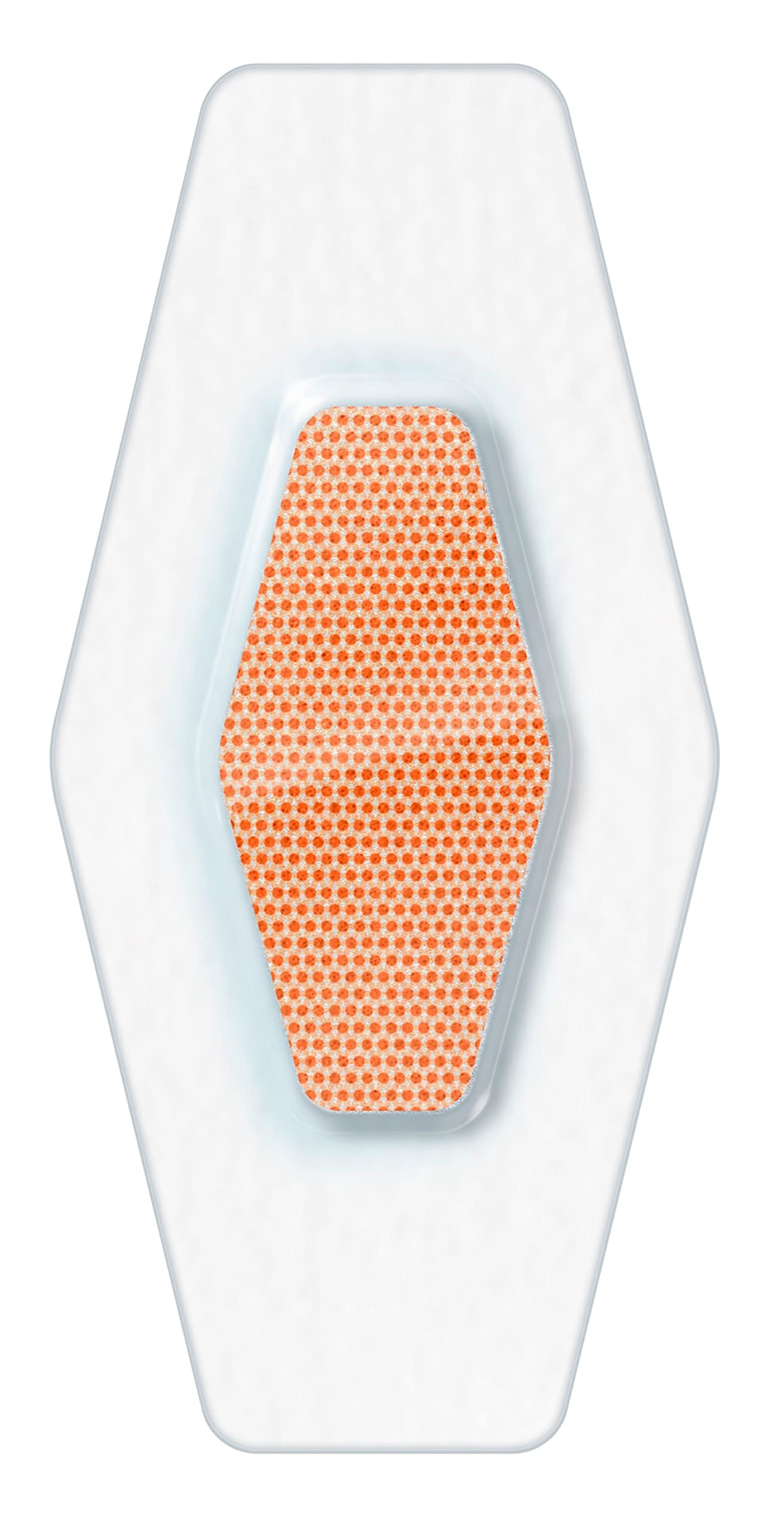 Nexcare Max Hold Waterproof Bandage showing flexible film that moves with skin