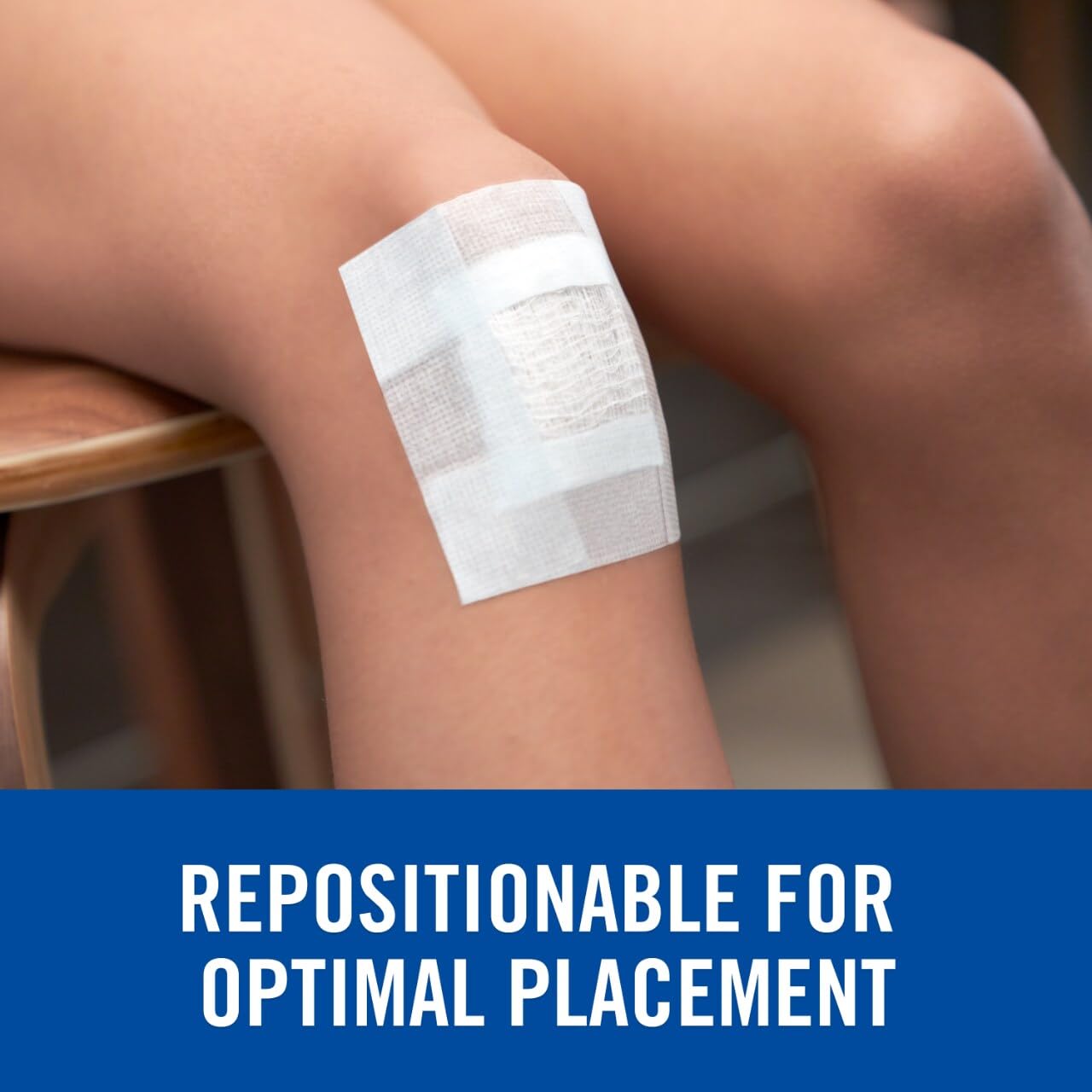 Pediatric care scene using Nexcare Sensitive Skin Low Trauma Tape