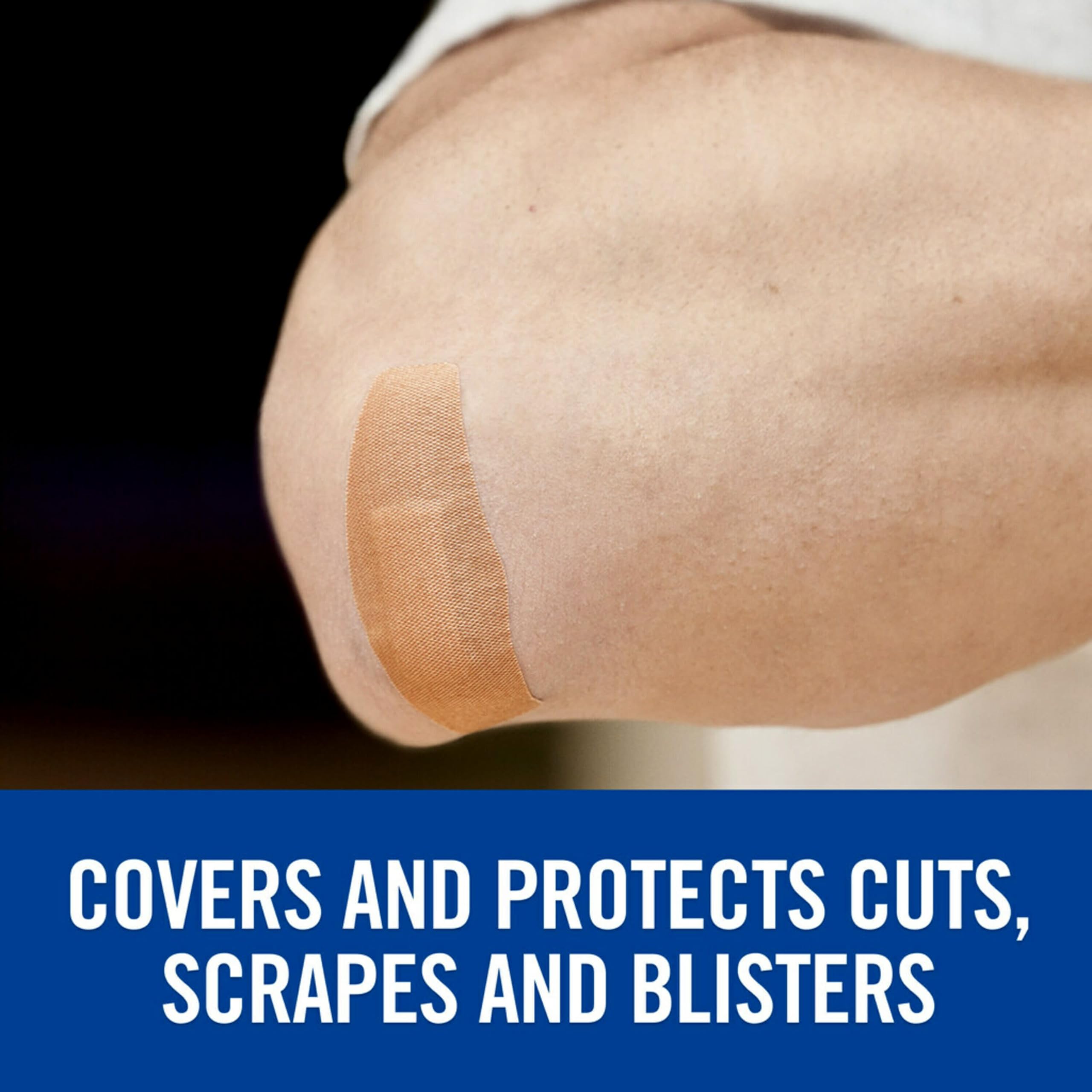 Nexcare Soft 'n Flex Bandage 360 seal around pad protecting from contaminants