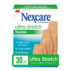Nexcare Soft 'n Flex Bandage assortment for versatile coverage across sizes