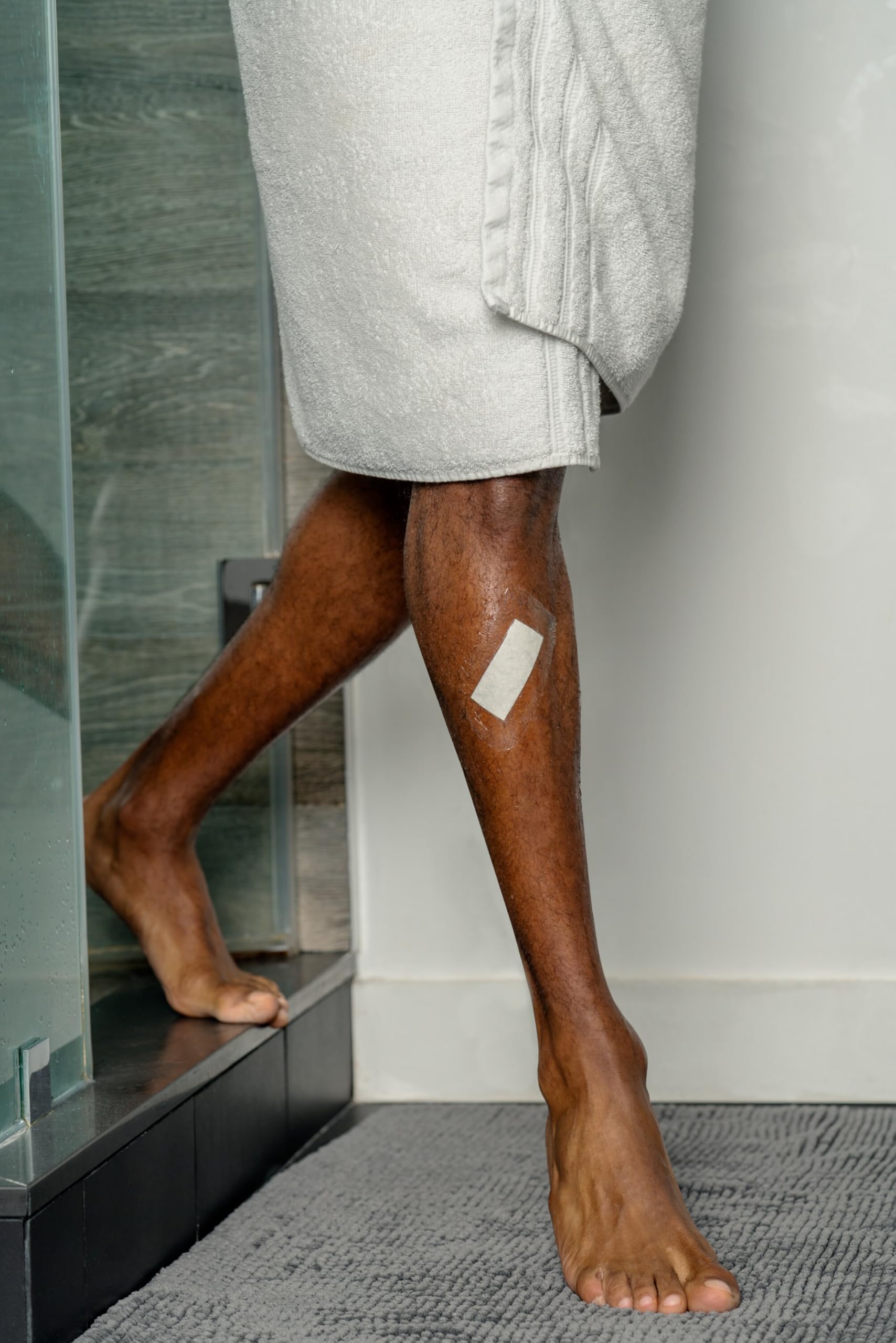 Nexcare Tegaderm + Pad stretchy dressing moves with your body.