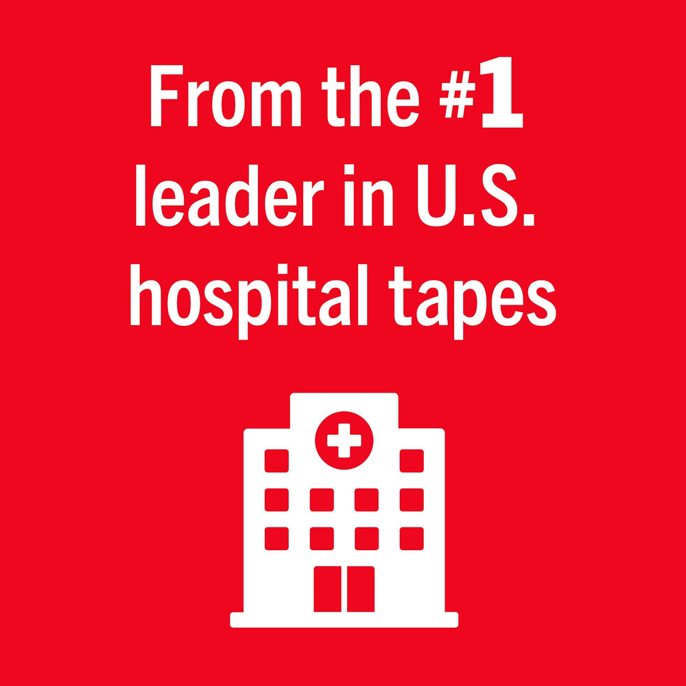 Nexcare waterproof and sweat-resistant tape maintains adhesion during activity.