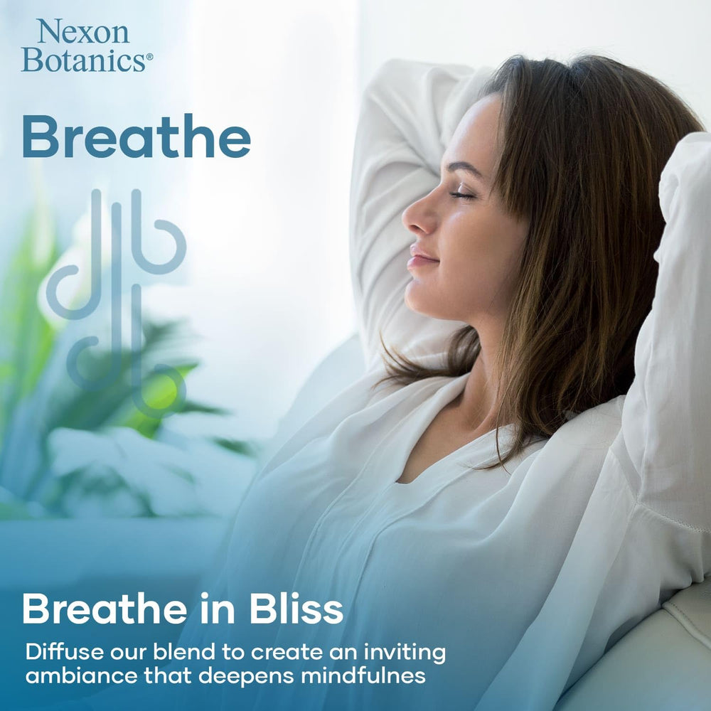 Steam rising from a diffuser with Nexon Botanics Breathe inside.