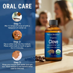 Nexon Botanics clove oil for external use near tooth and gum areas