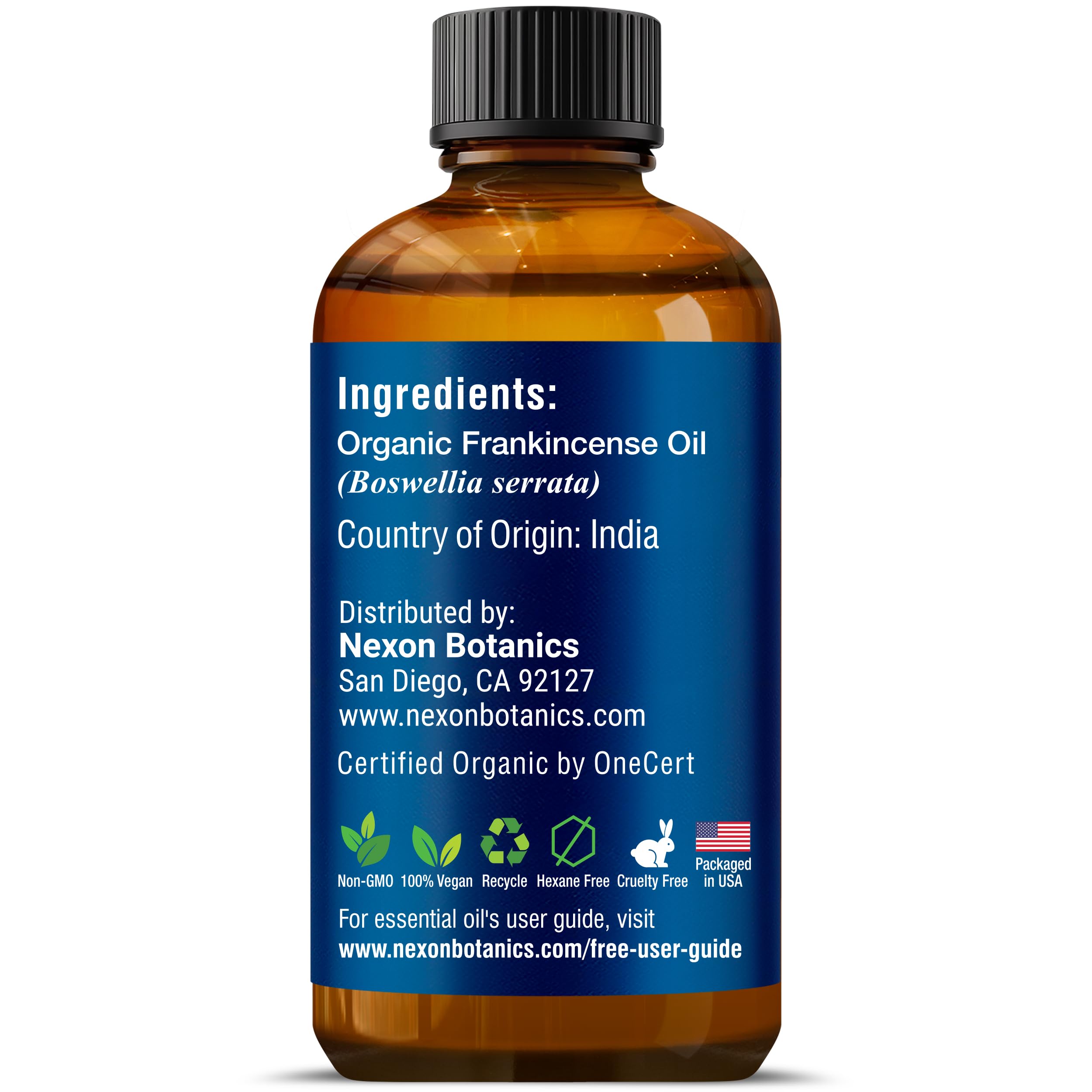 Nexon Botanics Frankincense Oil for DIY soaps and fragrances.
