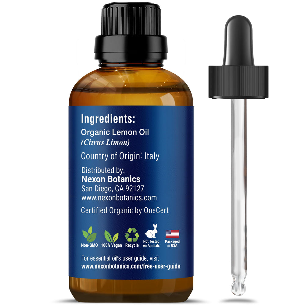 Nexon Botanics Lemon Oil for kitchen cleaning and fresh citrus fragrance.