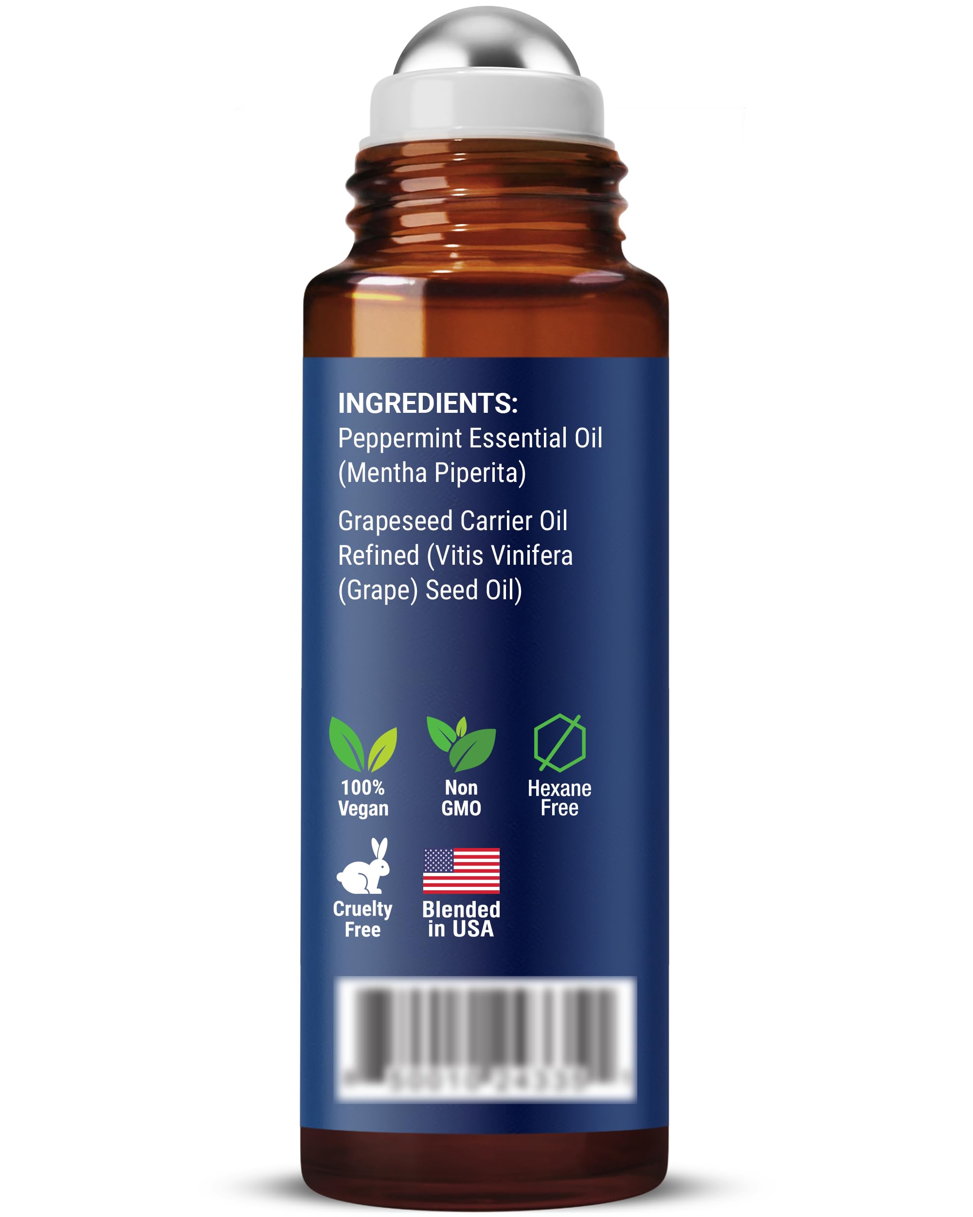 Nexon Botanics Peppermint Roll-On easy-grip roller for smooth use