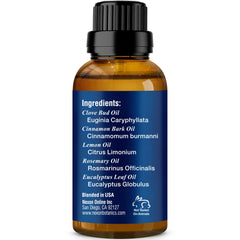 Nexon Botanics Robbers Health Oil drops image emphasizing aroma and diffusion use.