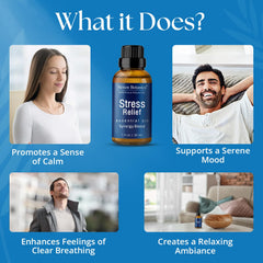 Nexon Botanics Stress Relief diffuser releasing soothing aroma in living room