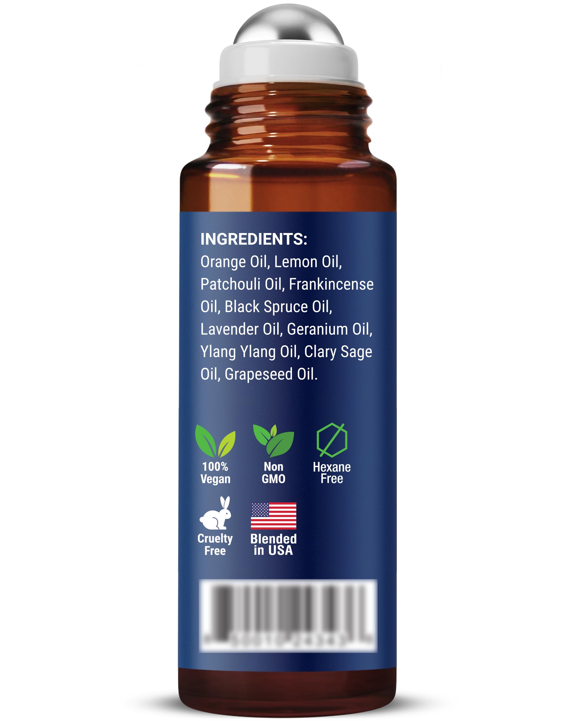 Nexon Botanics stress relief roll-on packaging for gifting.