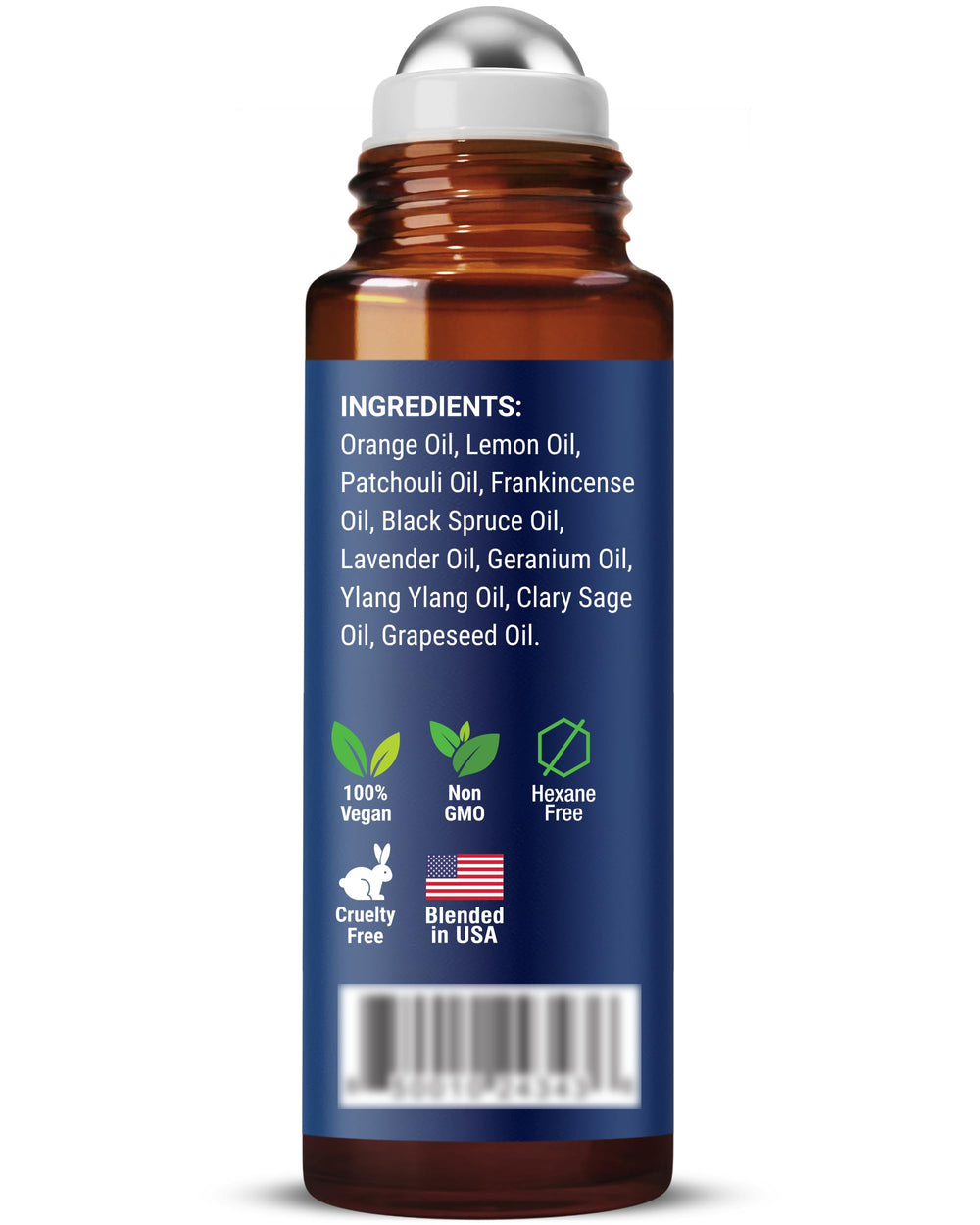 Nexon Botanics stress relief roll-on packaging for gifting.