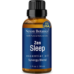 Nexon Botanics Zen Sleep on pillow drops for a calming bedtime ambiance.