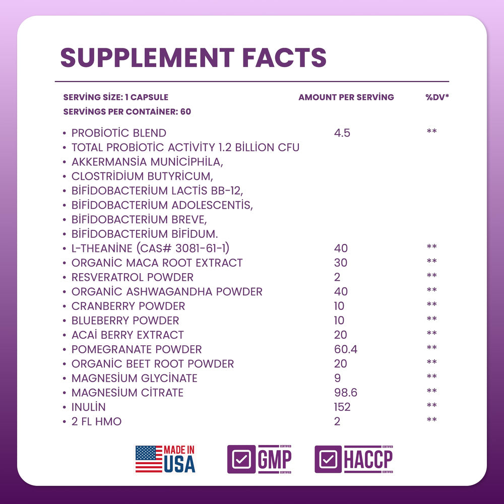 NEXT-MICROBIOME Boost Synergy contrast background highlights capsules for on-the-go daily use.
