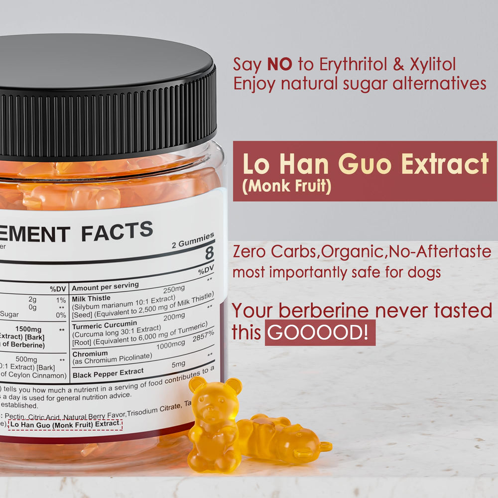 Nextdia Berberine Gummies vegan icon—plant-based supplement for wellness
