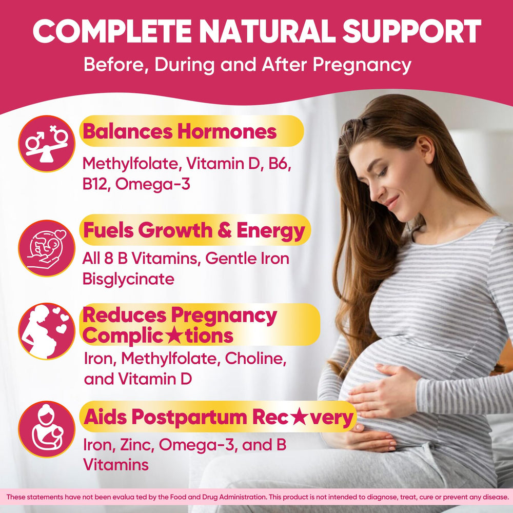 Nextdia choline boost in prenatal gummies supports nervous system development.