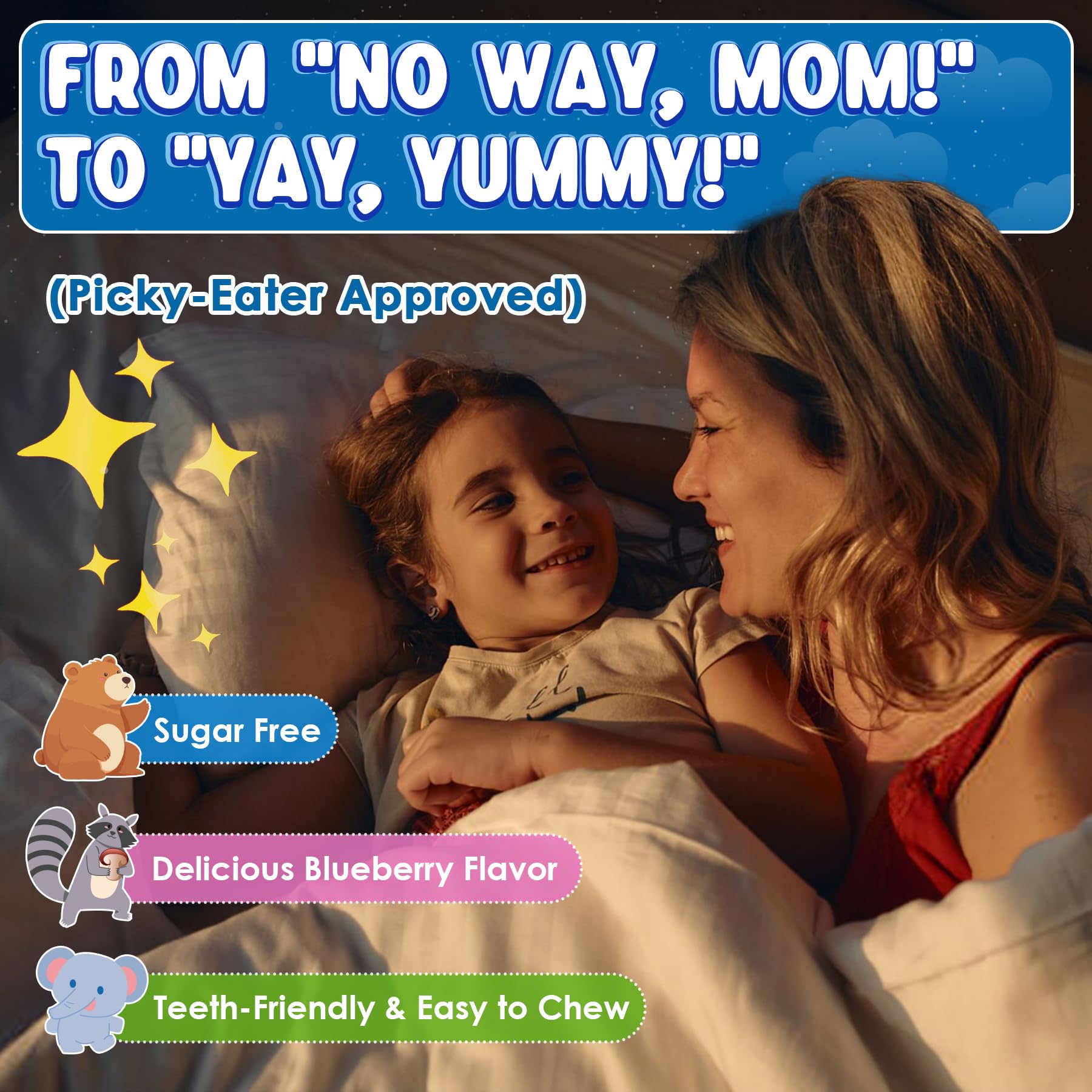 Nextdia Focus Gummies family-morning-happiness captures refreshed start and clear focus.