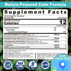 Closeup of Nextdia Kava Kava Gummies highlighting lemon flavor for a soothing ritual