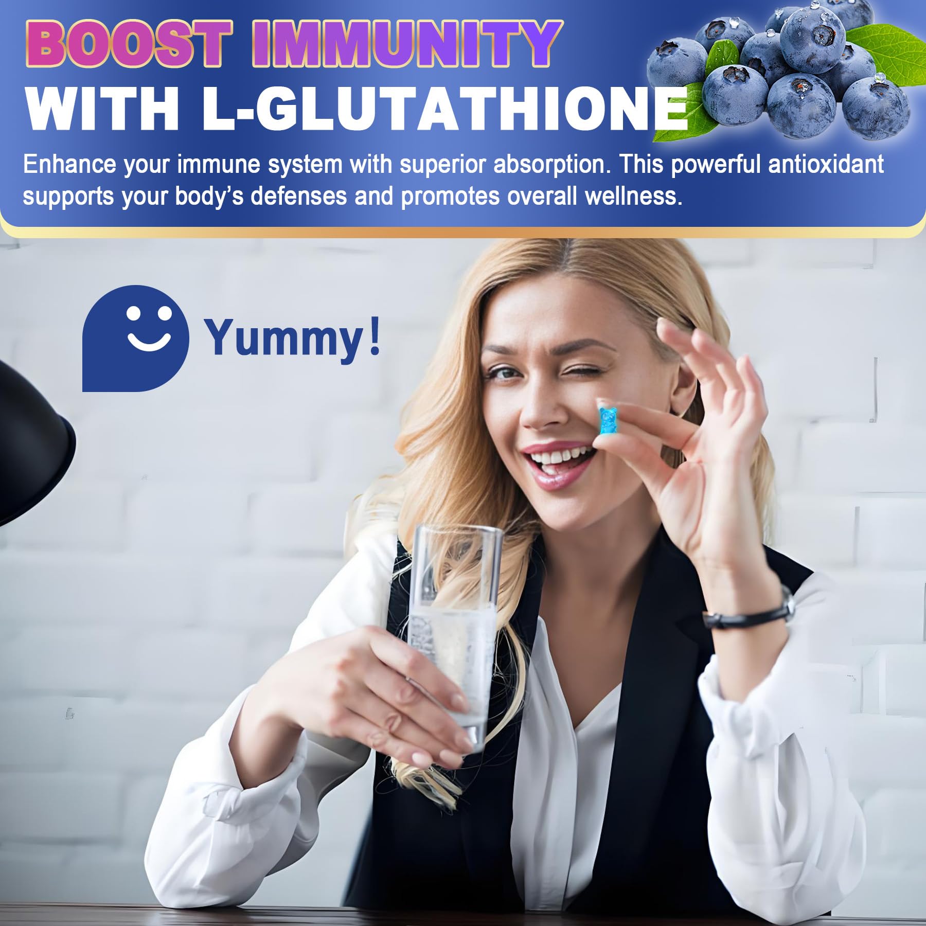 Nextdia liposomal glutathione gummies vegan and allergen-free certification
