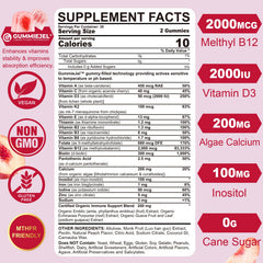 Nextdia methylated women's multivitamin gummies center-filled technology for enhanced absorption.