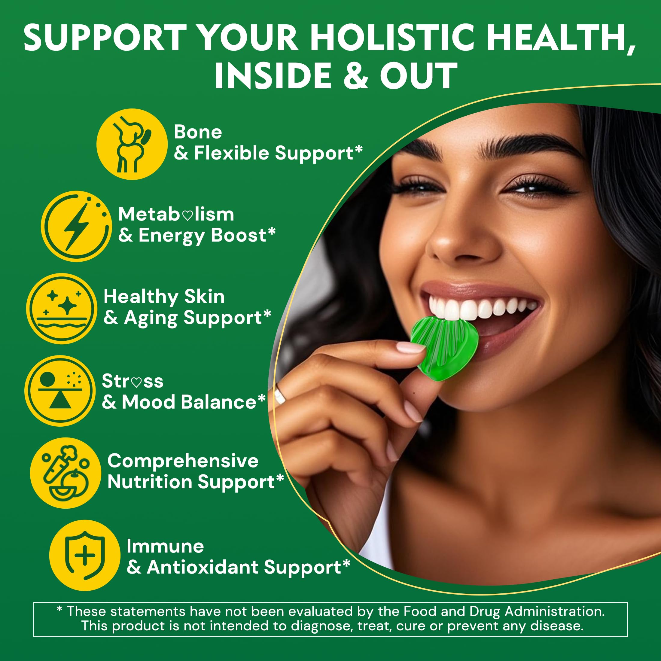 Nextdia Moringa Gummies spoon-dispense image suggests convenient daily dosage